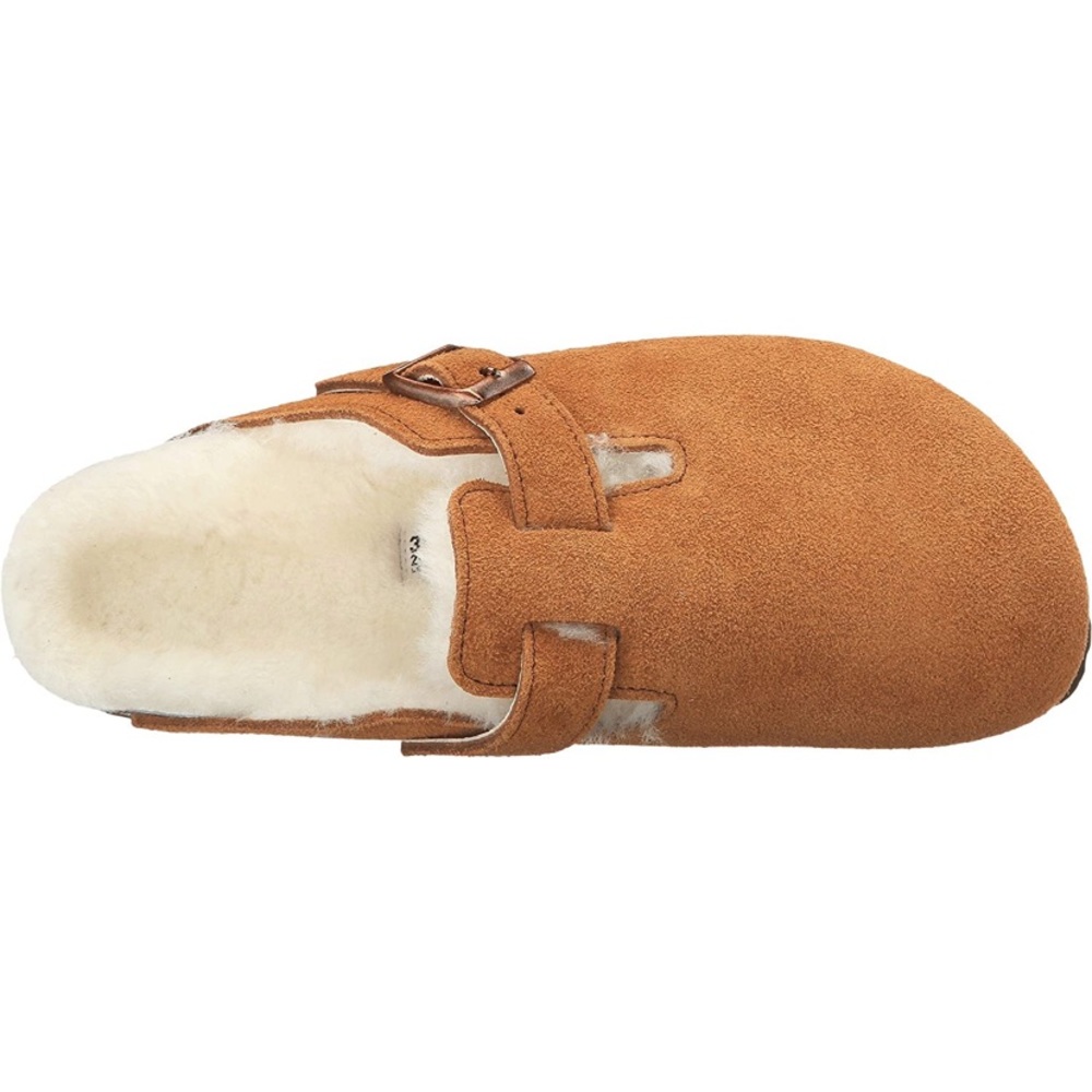 ISO Birkenstock boston fur lined